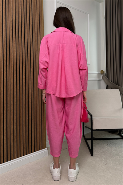 Gömlek Takım - PEMBE
