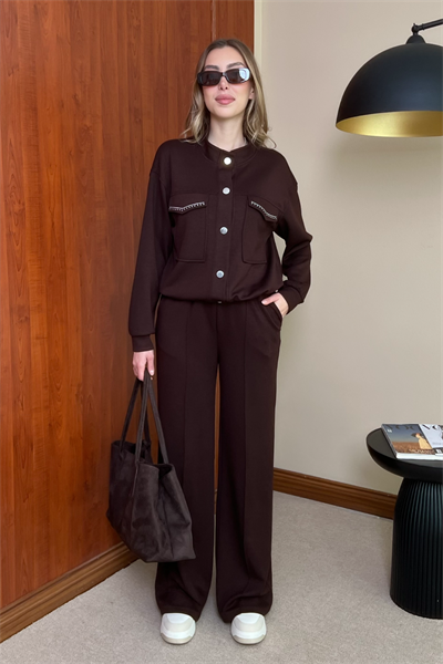 İpkyl Takım - KAHVERENGİ