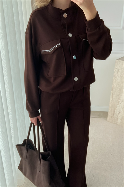 İpkyl Takım - KAHVERENGİ