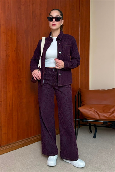 İPKYL Denim Takım - BORDO