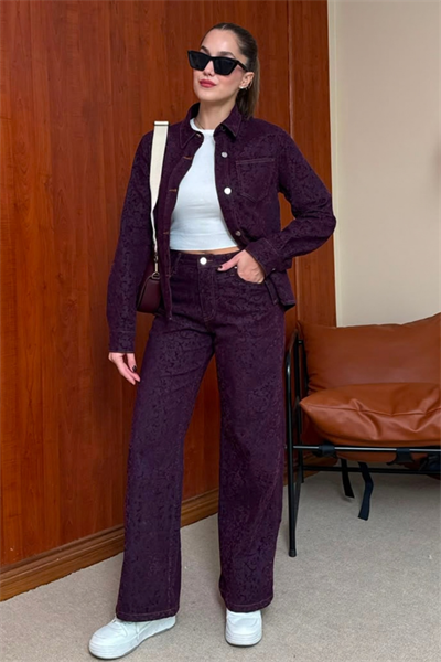 İPKYL Denim Takım - BORDO