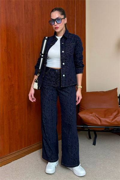 İPKYL Denim Takım - LACİVERT