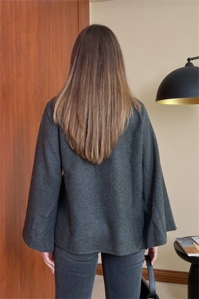 ZR Yumuşak Doku Kimono - GRİ