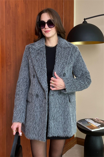 Kaşmir Blazer Ceket - GRİ