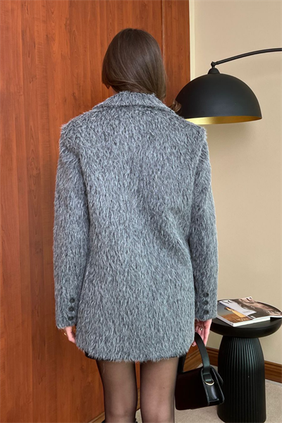 Kaşmir Blazer Ceket - GRİ