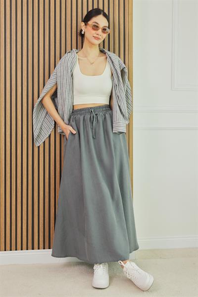 Maxi Etek - GRİ