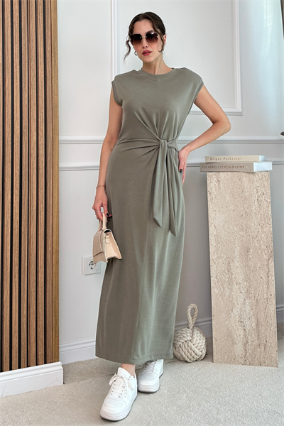 Modal Elbise - HAKİ