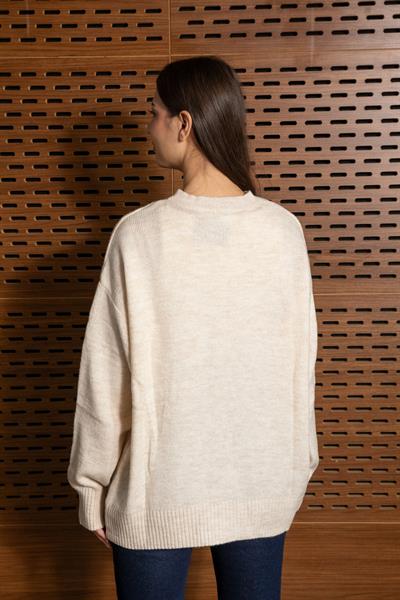 Oversize Kazak - BEJ