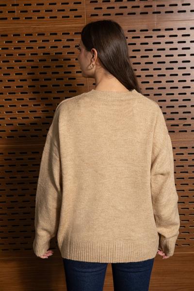 Oversize Kazak - CAMEL