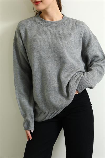 Oversize Kazak - GRİ