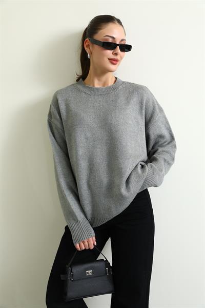 Oversize Kazak - GRİ