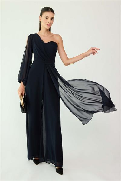 Şİfon Tulum -LACİVERT