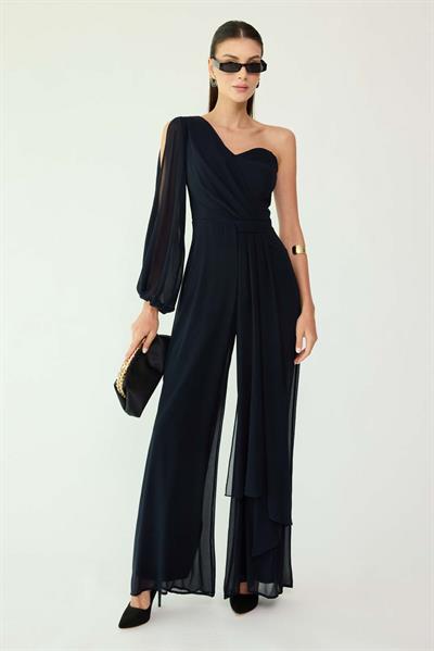 Şİfon Tulum -LACİVERT