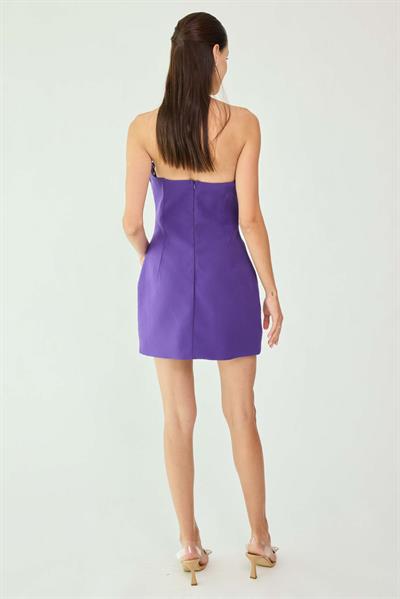 Taş İşleme Mini Abiye - MOR