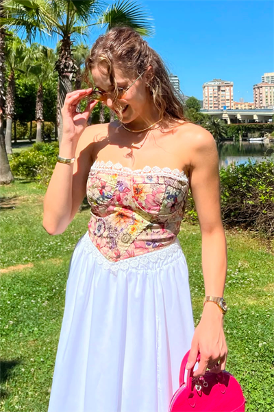 Tasarım Korse - PEMBE
