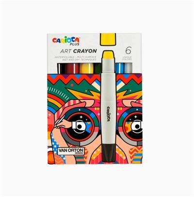 CARİOCA PLUS ART CRAYON BOYA 6'LI