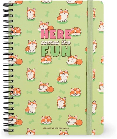 Legami Ajanda Spiral Çizgili Defter 