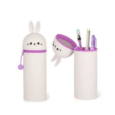 Legami Kawaii 2'si 1 Arada Yumuşak Silikon Kalem Kutusu