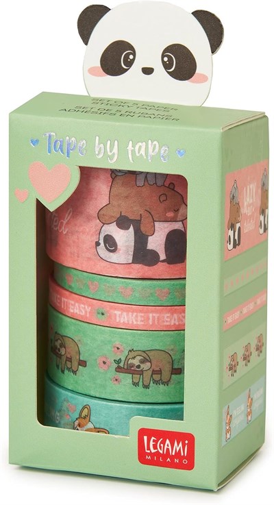 Legami Panda Washi Tape Set 