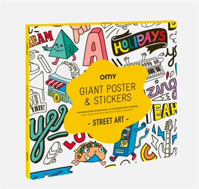 OMY Sticker Poster - Street Art