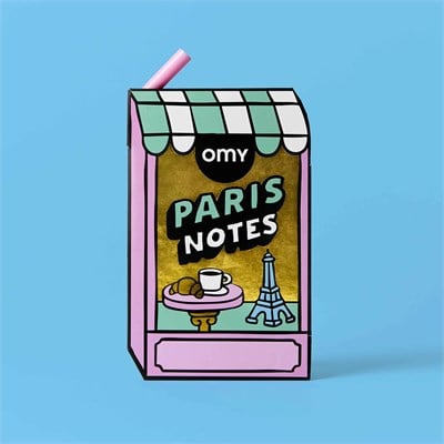 OMY Sticky Notes Yapışkanlı Not Seti - Paris