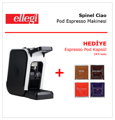 Ellegi x Spinel Ciao Pod Espresso Makinesi
