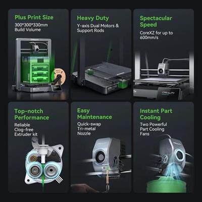 Creality Ender 3 V3 Plus  Core XZ