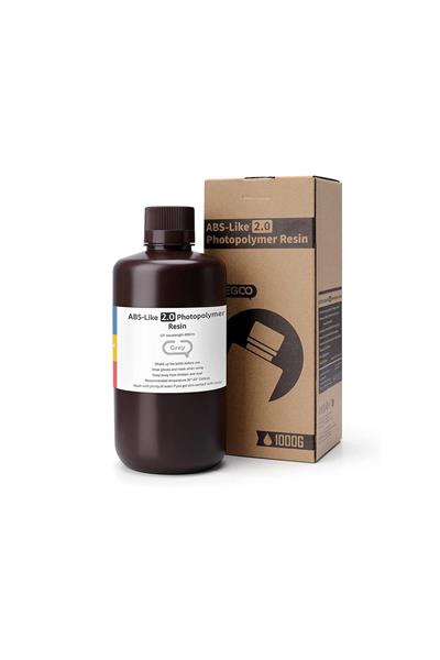 ELEGOO ABS Like Fotopolimer Reçine V2.0 Gri 1Kg