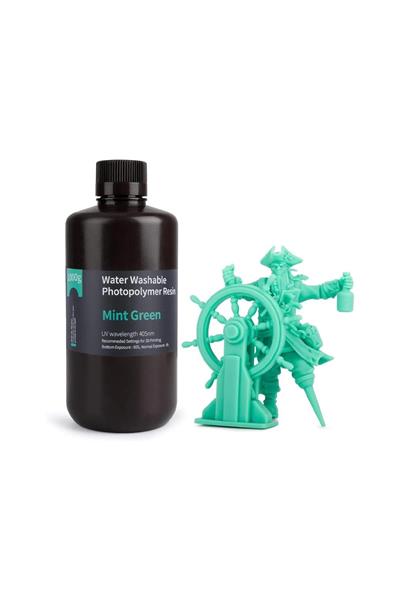 ELEGOO Suda Yıkanabilir Reçine Mint Green - 1 Kg