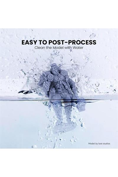 ELEGOO Suda Yıkanabilir Reçine V2.0 Seramik Gri 1 Kg