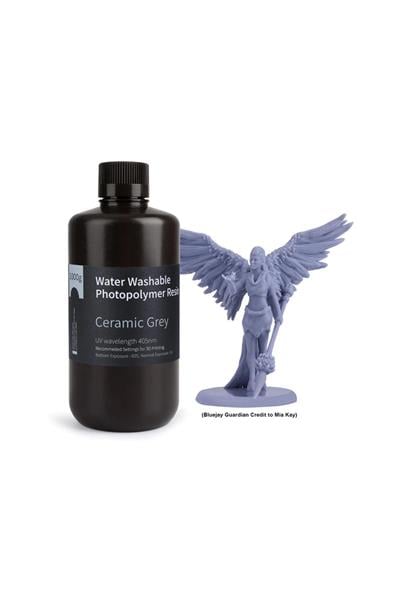 ELEGOO Suda Yıkanabilir Reçine V2.0 Seramik Gri 1 Kg