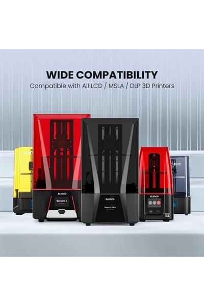 ELEGOO Suda Yıkanabilir Reçine V2.0 Seramik Gri 1 Kg