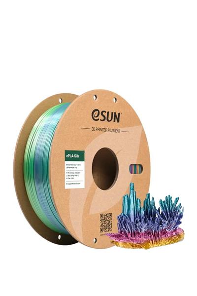 Esun eSilk-PLA Filament Coral