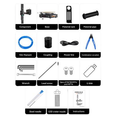 Kingroon KP3S V1 - Hızlı 3D Yazıcı - Ön Sipariş