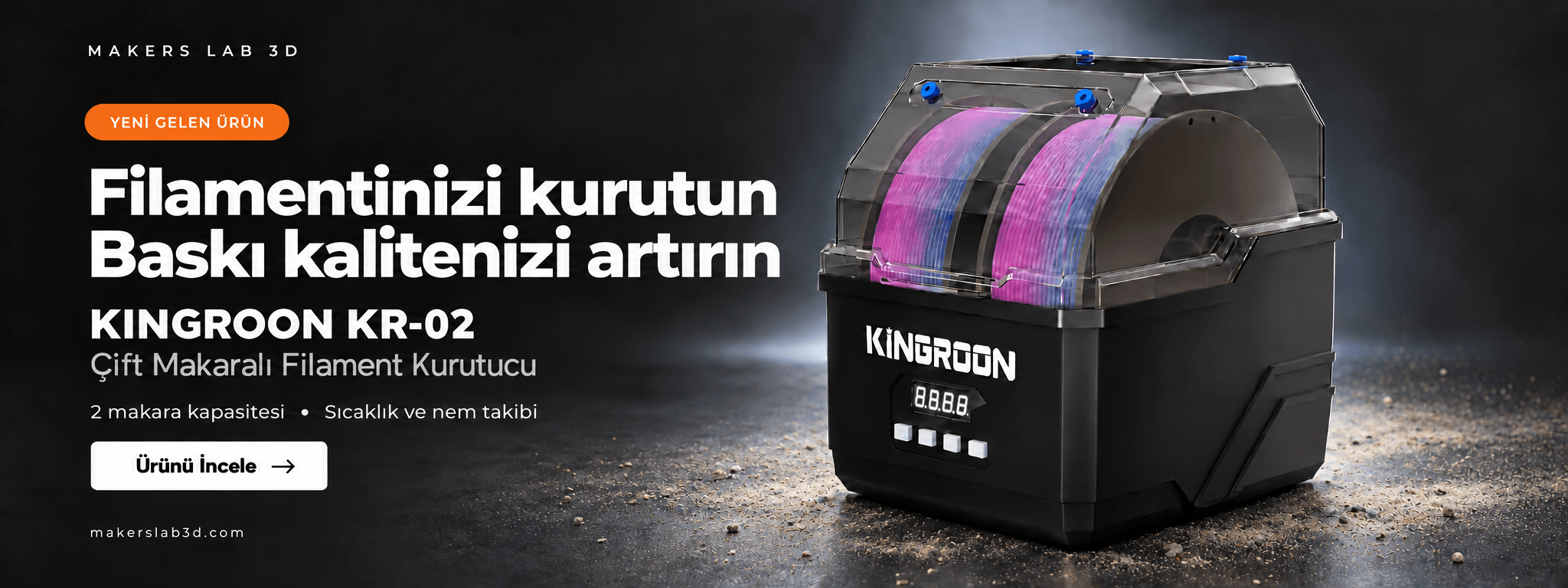 Çift Makara Kurutucu 