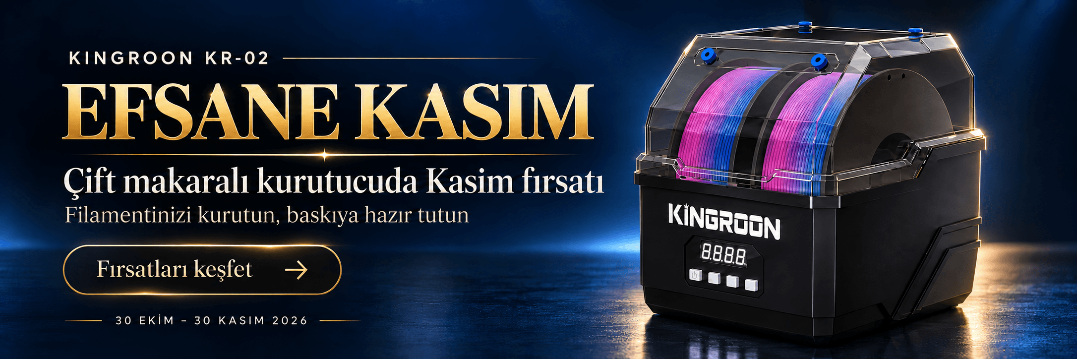 Efsane Kasım - Çift Makara Kurutucu 