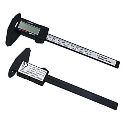 BUFFER® 150 Mm Dijital Kumpas Elektronik Fiber Karbon Kaplı Plastik - Kumpas