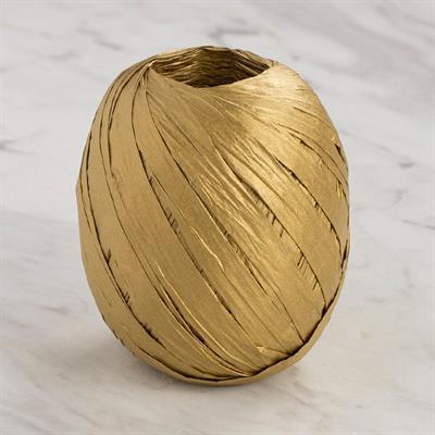 Loren Natural Raffia 30 gr Altın Kağıt İp