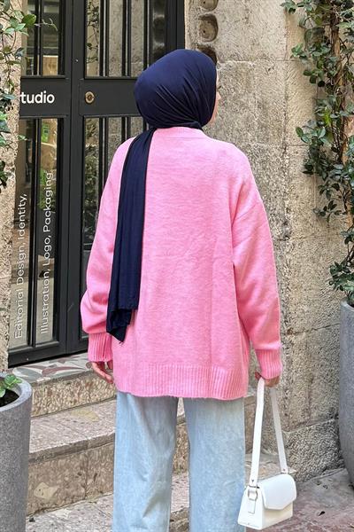 Salaş Dokulu Kazak Pembe