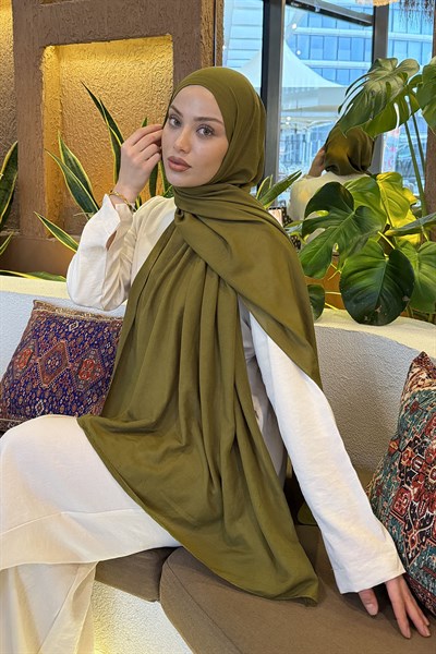 Comfort Pamuk Şal Soft Yeşil