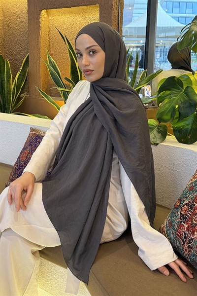 Comfort Pamuk Şal Antrasit