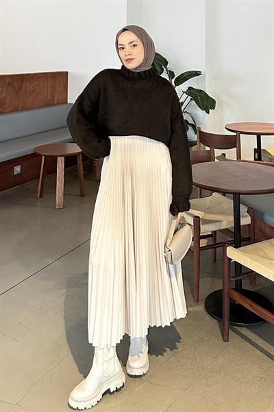 Crop Kazak Acı Kahverengi