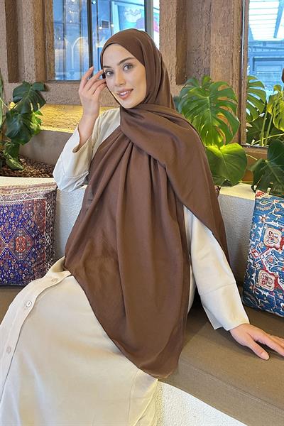 Comfort Pamuk Şal Çikolata Kahve