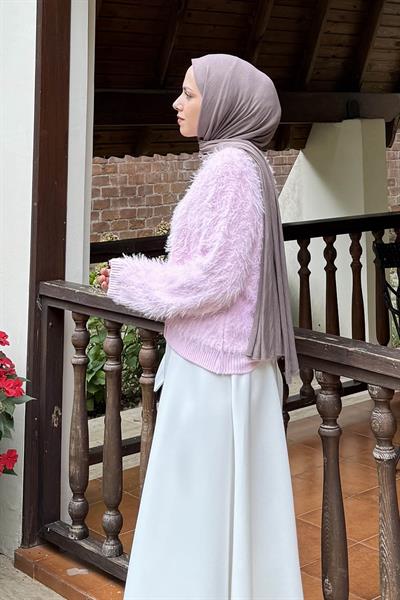 Sakallı Hırka Pembe