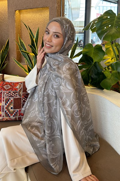 Etnik Desen Ferah Şal Ada Çayı