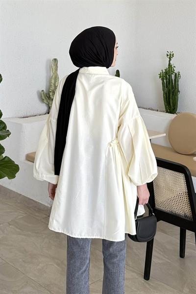 Lopez Balon Kol Tunik Sarı