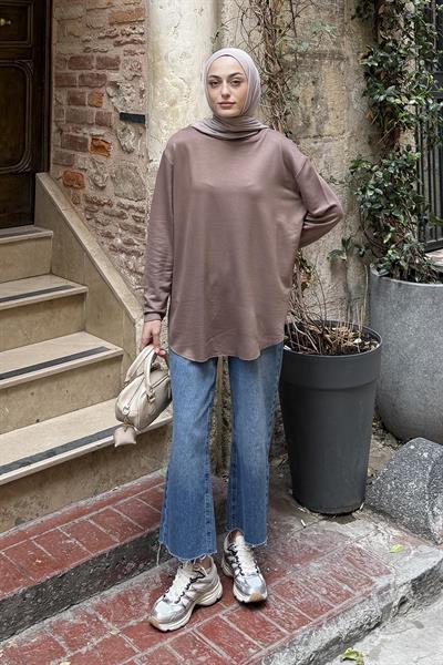 Basic Sweat Kahverengi