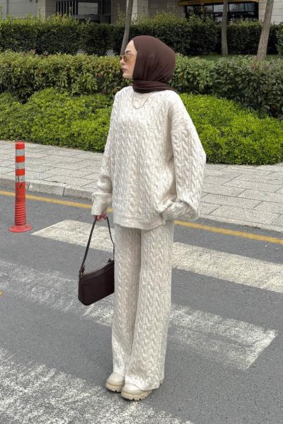 Örgülü Şardonlu Takım Taş