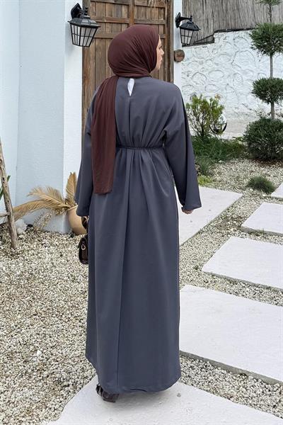 İki İplik Elbise Antrasit