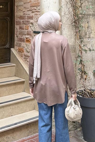 Basic Sweat Kahverengi